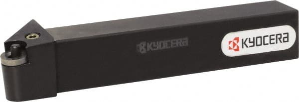 Kyocera - PRGN, Right Hand Cut, 90° Lead Angle, 20mm Shank Height x 20mm Shank Width, Negative Rake Indexable Turning Toolholder - 125mm OAL, RN.. 32.. Insert Compatibility, Series PRGN - Benchmark Tooling