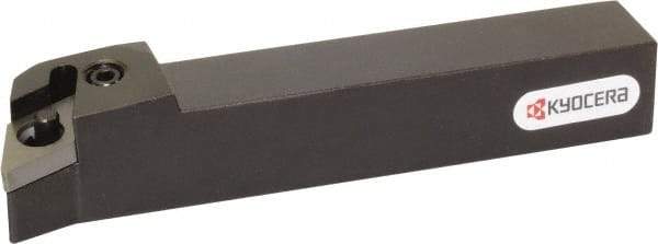 Kyocera - PDHN, Right Hand Cut, 107.50° Lead Angle, 25mm Shank Height x 25mm Shank Width, Negative Rake Indexable Turning Toolholder - 150mm OAL, DN.. 43.. Insert Compatibility, Series PDHN - Benchmark Tooling