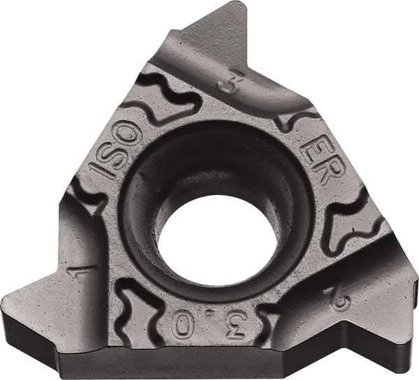 Kyocera - 16ER External Right Hand ISO Laydown Threading Insert - Grade PR1115, TiAlN Coated Carbide, 9.53mm Inscribed Circle - Benchmark Tooling