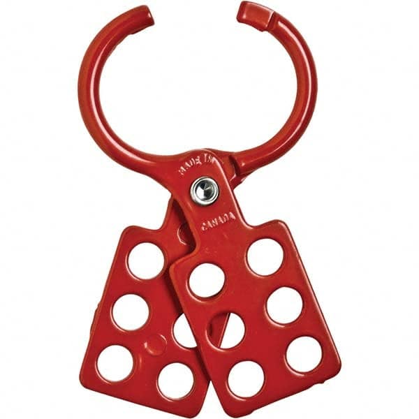 Brady - Lockout Hasps Hasp Type: Scissor-Action Jaw Type: Single Jaw - Benchmark Tooling