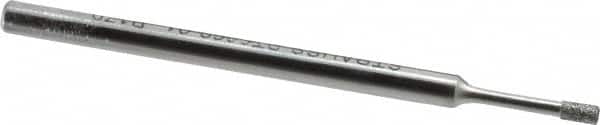 Strauss - 1/8" Head Thickness CBN Grinding Pin - 1/8" Shank Diam x 2" Shank Length, (170 Mesh Grit) - Benchmark Tooling
