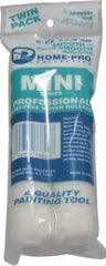 Premier Paint Roller - 3/8" Nap, Mini Paint Roller - 6-1/2" Wide, Includes Roller Cover - Benchmark Tooling