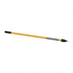 Premier Paint Roller - 4 to 8' Long Paint Roller Extension Pole - Stainless Steel & Fiberglass - Benchmark Tooling