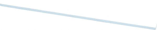 Made in USA - 600 Grit Aluminum Oxide Rectangular Polishing Stone - Super Fine Grade, 1/4" Wide x 6" Long x 1/8" Thick - Benchmark Tooling