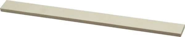 Made in USA - 800 Grit Aluminum Oxide Rectangular Polishing Stone - Super Fine Grade, 1/2" Wide x 6" Long x 1/8" Thick - Benchmark Tooling