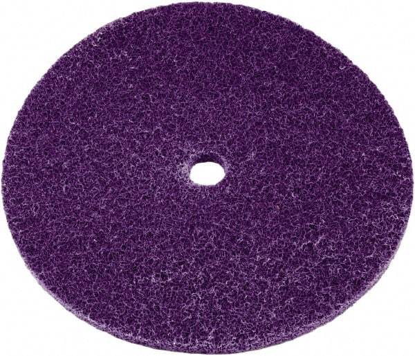 3M - 12" Diam, Aluminum Oxide Hook & Loop Disc - Medium Grade, Nonwoven, - Benchmark Tooling