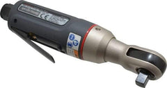 Ingersoll-Rand - 3/8" Drive, 300 RPM, 30 Ft/Lb Torque Ratchet Wrench - Inline Handle, 20 CFM, 1/4" NPTF Inlet - Benchmark Tooling