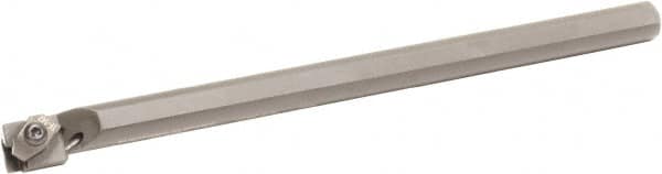 Sumitomo - 1-3/8" Min Bore Diam, 12" OAL, 1" Shank Diam, A-SE Indexable Boring Bar - SG 3L Insert, Clamp Holding Method - Benchmark Tooling