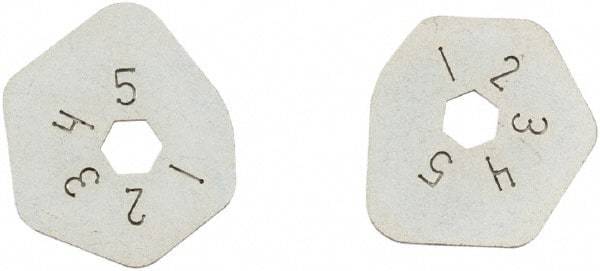SEYMOUR-MIDWEST - 2 Piece, 5 Setting, Size 1/16 to 5/16 Gauge Rake Cam Set - Use with CAM Gauge Rake - Benchmark Tooling