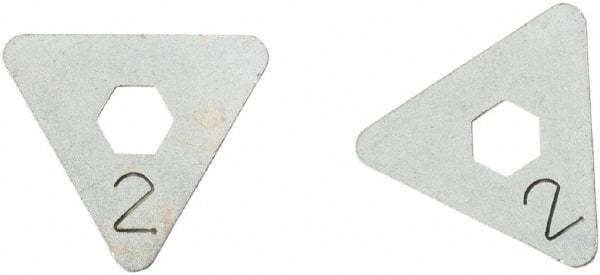 SEYMOUR-MIDWEST - 2 Piece, 3 Setting, Size 2 Gauge Rake Cam Set - Use with CAM Gauge Rake - Benchmark Tooling
