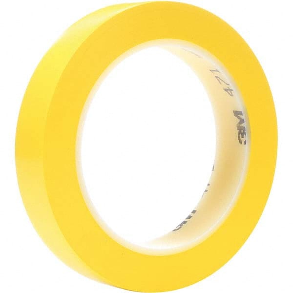 3M - 36 Yd x 1/4" Yellow Vinyl Film Tape - Benchmark Tooling