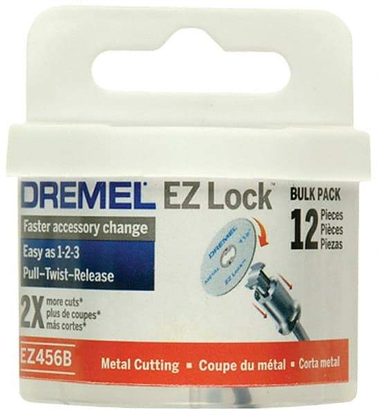 Dremel - 1-1/2" Cutoff Wheel - 0.045" Thick, 35,000 Max RPM, Use with Angle Grinders - Benchmark Tooling