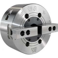 Kitagawa - Power Lathe Chucks Chuck Diameter (Decimal Inch): 8.0000 Number of Jaws: 2 - Benchmark Tooling
