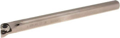 Iscar - 1" Min Bore Diam, 10" OAL, 3/4" Shank Diam, A-MWLN Indexable Boring Bar - 1.1" Max Bore Depth, WNM.. 3 Insert, Wedge Holding Method - Benchmark Tooling
