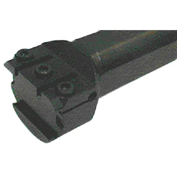 Iscar - GHIC, Internal, Neutral, 1.18" Max Depth of Cut, 0.11 to 1/4" Groove Width, Indexable Grooving Tool Holder - GI.., TIP Insert Compatibility, 2.28" Shank Height, 1-1/2" Shank Width, 12" OAL - Benchmark Tooling