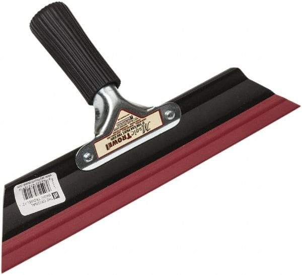 SEYMOUR-MIDWEST - Rubber Smoother Trowel - 12" Long x 12" Wide, Rubber Handle - Benchmark Tooling