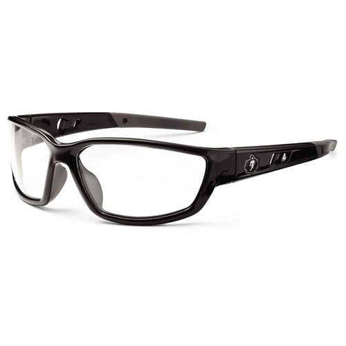 Kvasir Clear Lens Black Safety Glasses - Benchmark Tooling