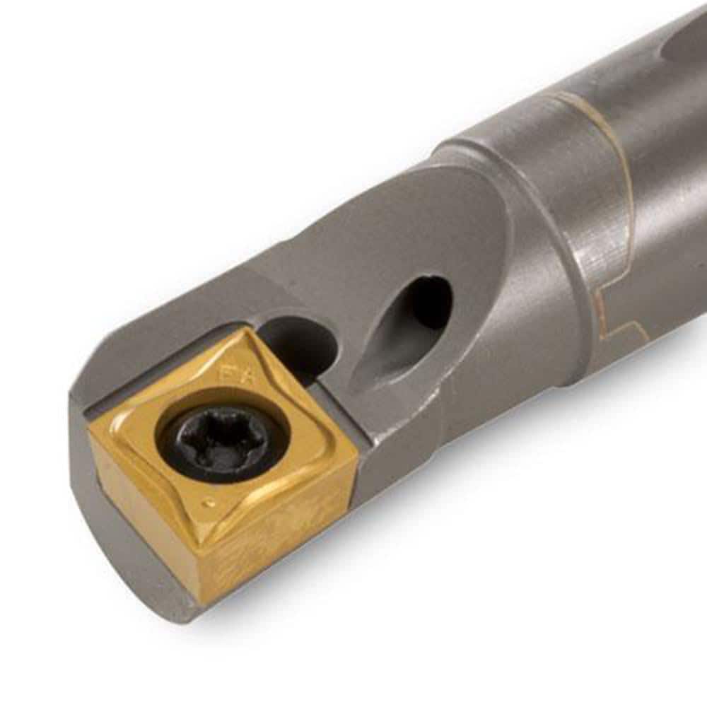 Indexable Boring Bar: E12S-SCLCR-3, 95.00° N/A Solid Carbide 10.0000″ OAL, Screw,