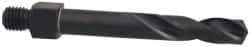 Hertel - 0.261" 135° Spiral Flute Cobalt Screw Machine Drill Bit - Oxide Finish, 5/16" Flute Length, 5/16" OAL, Standard Point - Benchmark Tooling