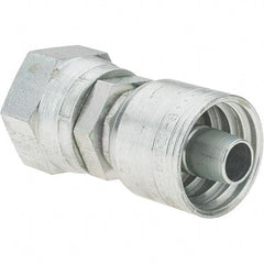 Value Collection - 1-1/16-12 JIC Steel Hydraulic Hose Swivel - -8 Hose Size, 1/2" Hose Diam, Series TTC - Benchmark Tooling