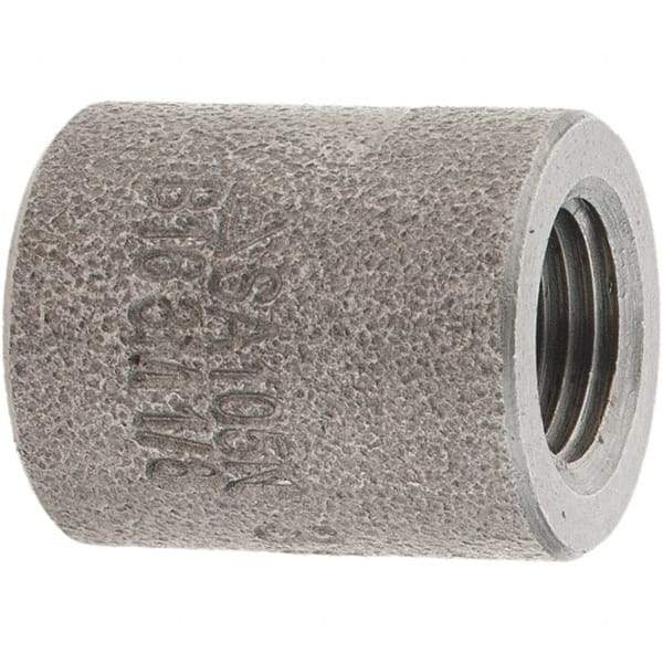 Value Collection - Size 1/8", Class 3,000, Forged Carbon Steel Black Pipe Cap - NPT End Connection - Benchmark Tooling