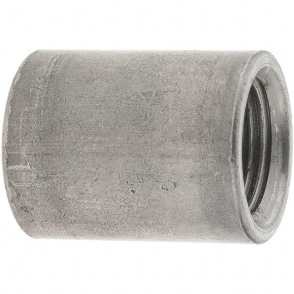 Value Collection - Size 3/8", Class 150, Malleable Iron Black Pipe Coupling - 150 psi, Threaded End Connection - Benchmark Tooling