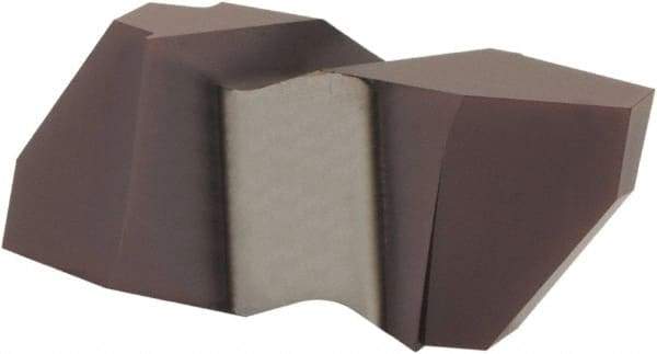 Hertel - IA6 Grade HC215, Internal/External Acme Threading Insert - 3 TPI Int Pitch, Left Hand Insert, TiAlN Finish, Carbide - Benchmark Tooling