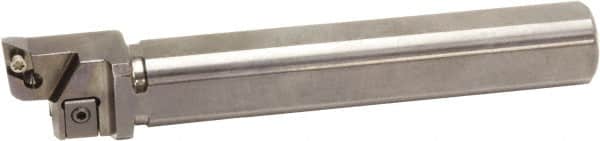 Sumitomo - 100mm OAL, 19.05mm Shank Diam, S-CKBRS Indexable Boring Bar - 11mm Max Bore Depth, KBMX Insert, Clamp Holding Method - Benchmark Tooling