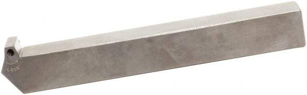 Sumitomo - SCT, Right Hand, 1mm Max Depth of Cut, 2-1/2" Max Groove Width, Indexable Grooving Tool Holder - CTR 12 Insert Compatibility, 5/8" Shank Height, 5/8" Shank Width, 6" OAL - Benchmark Tooling