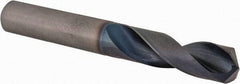 Sumitomo - 14mm 135° Solid Carbide Screw Machine Drill Bit - TiAlCr/TiSi Finish, 52mm Flute Length, 105mm OAL - Benchmark Tooling