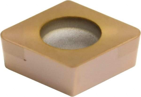 Sumitomo - 2NC-CCGA32.51 Grade BNC160 PCBN Turning Insert - TiN Finish, 80° Diamond, 3/8" Inscr Circle, 5/32" Thick, 1/64" Corner Radius - Benchmark Tooling