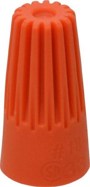 Thomas & Betts - 2, 18 to 3, 14 AWG, 600 Volt, Corrosion Resistant, Standard Twist on Wire Connector - Orange - Benchmark Tooling