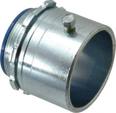 Thomas & Betts - 2" Trade, Steel Set Screw Straight Rigid/Intermediate (IMC) Conduit Connector - Insulated - Benchmark Tooling