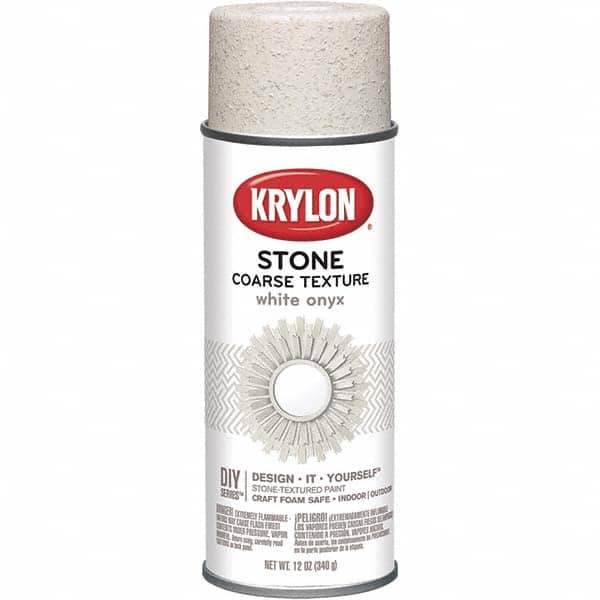 Krylon - White Onyx, Textured, Craft Paint Spray Paint - 12 oz Container - Benchmark Tooling