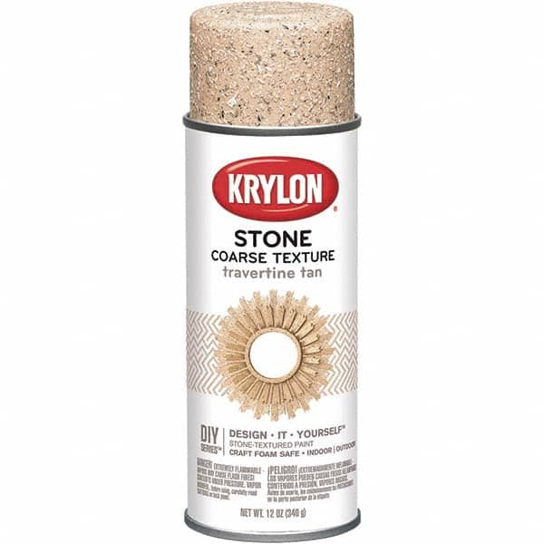 Krylon - Travertine Tan, Textured, Craft Paint Spray Paint - 12 oz Container - Benchmark Tooling