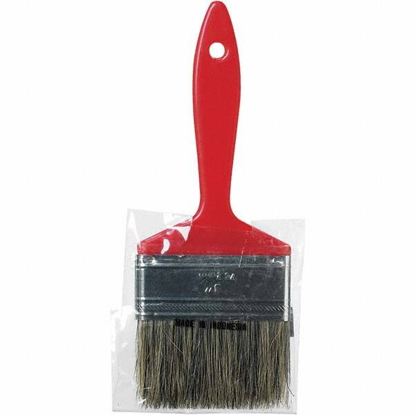 Rubberset - 3" Flat Hog Chip Brush - Wood Beavertail Handle - Benchmark Tooling