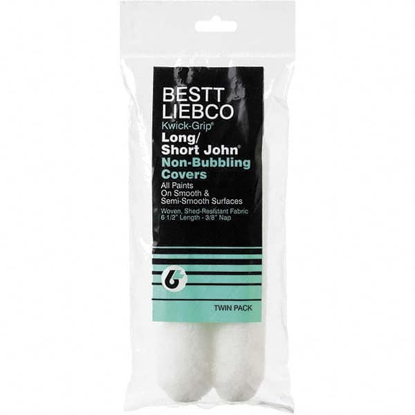 Bestt-Liebco - 3/8" Nap, 6-1/2" Wide Paint NonBubbling - Smooth to Semi-Smooth Texture, Knitted - Benchmark Tooling