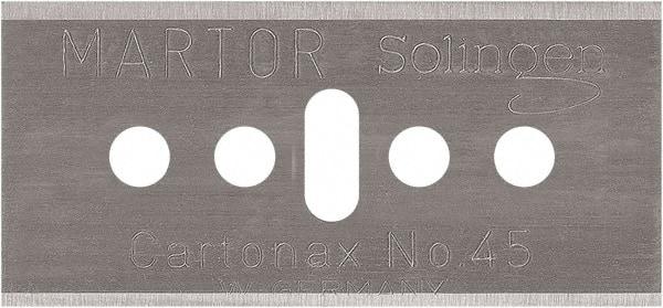 Martor USA - Carbon Steel, Replacement Blade - 1.53" Long - Benchmark Tooling