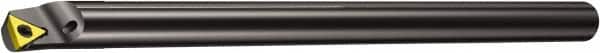 Sandvik Coromant - 10mm Min Bore Diam, 125mm OAL, 8mm Shank Diam, E..STFPR/L..-R Indexable Boring Bar - Screw-On Holding Method - Benchmark Tooling