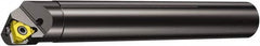 Sandvik Coromant - Internal Thread, Left Hand Cut, 16mm Shank Width x 16mm Shank Height Indexable Threading Toolholder - 4.9213" OAL, Various Insert Compatibility, 266.LL Toolholder, Series CoroThread 266 - Benchmark Tooling