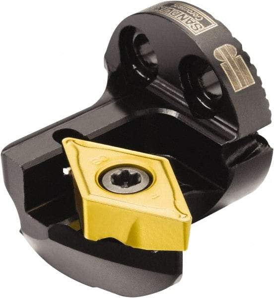 Sandvik Coromant - Left Hand Cut, Size 32, TR-DC1308 Insert Compatiblity, Internal Modular Turning & Profiling Cutting Unit Head - 22mm Ctr to Cutting Edge, 29.2mm Head Length, Through Coolant, Series CoroTurn TR - Benchmark Tooling