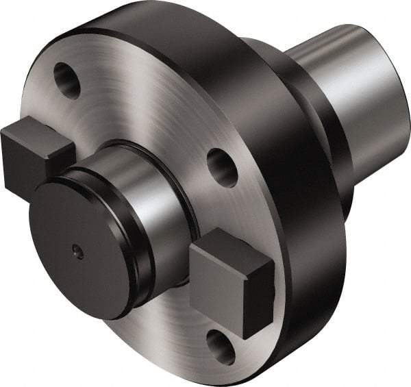 Sandvik Coromant - Straight Shank 60mm Pilot Diam Shell Mill Holder - 130mm Nose Diam - Exact Industrial Supply