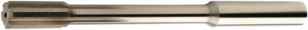 Sandvik Coromant - 5mm Solid Carbide 4 Flute Chucking Reamer - Straight Flute, 6mm Straight Shank, 15.6mm Flute Length, 75mm OAL - Benchmark Tooling