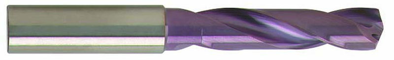 45/64 Dia. - Carbide HP 3XD Drill-140° Point-Coolant-Firex - Benchmark Tooling