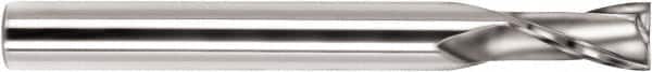 SGS - 18mm, 40mm LOC, 20mm Shank Diam, 130mm OAL, 2 Flute, Solid Carbide Square End Mill - Single End, TiCN Finish, Spiral Flute, 30° Helix, Centercutting, Right Hand Cut, Right Hand Flute, Series 59M - Benchmark Tooling