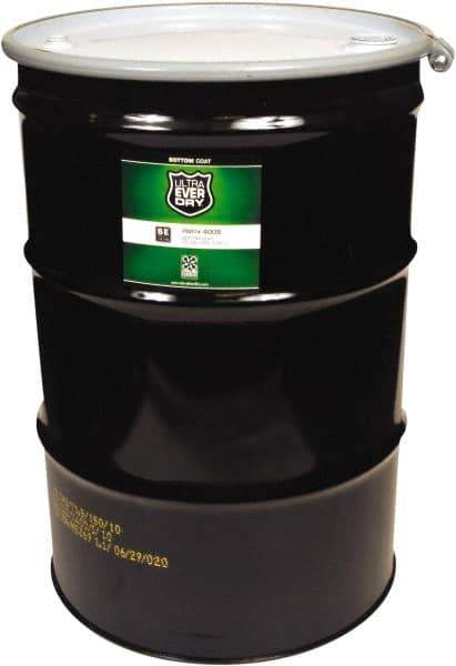 UltraTech - 50 Gal Drum Semi-Flat White Acrylic Coating - Approximately 250 Sq Ft/Gal Coverage, 528 g/L VOC Content, Direct to Metal - Benchmark Tooling