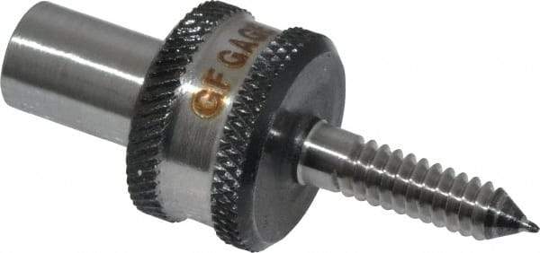 GF Gage - No.6-32 UNC, 1/4 Inch Thread, Tapped Hole Location Gage - 5/16 Inch Head Diameter - Benchmark Tooling
