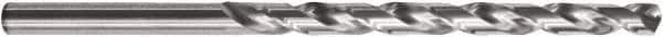 Guhring - 7.2mm, 130° Point, Spiral Flute, Cobalt Taper Length Drill Bit - Bright Finish, 102mm Flute Length, 156mm OAL, Series 617 - Benchmark Tooling