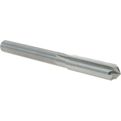 OSG - 5/16" Solid Carbide Chucking Reamer - Straight Flute, 9/32" Straight Shank, 1-1/8" Flute Length, 3-1/4" OAL - Benchmark Tooling