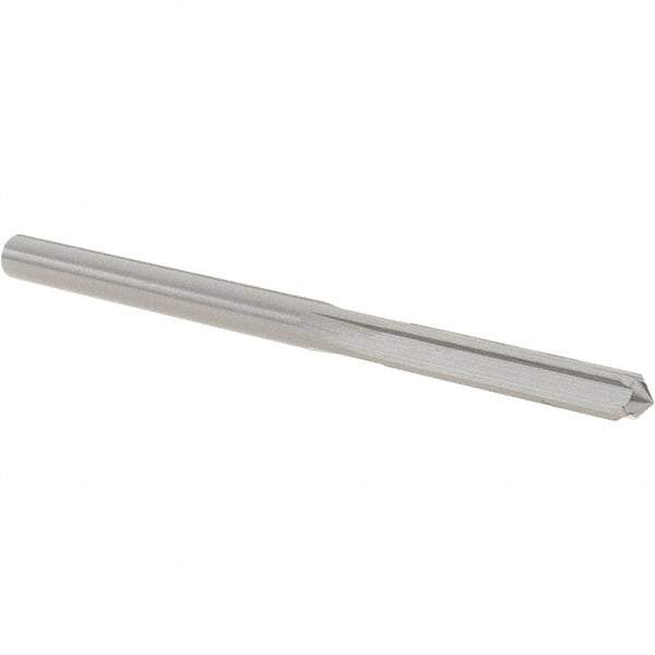 OSG - #9 Solid Carbide Chucking Reamer - Straight Flute, 3/16" Straight Shank, 1" Flute Length, 3" OAL - Benchmark Tooling